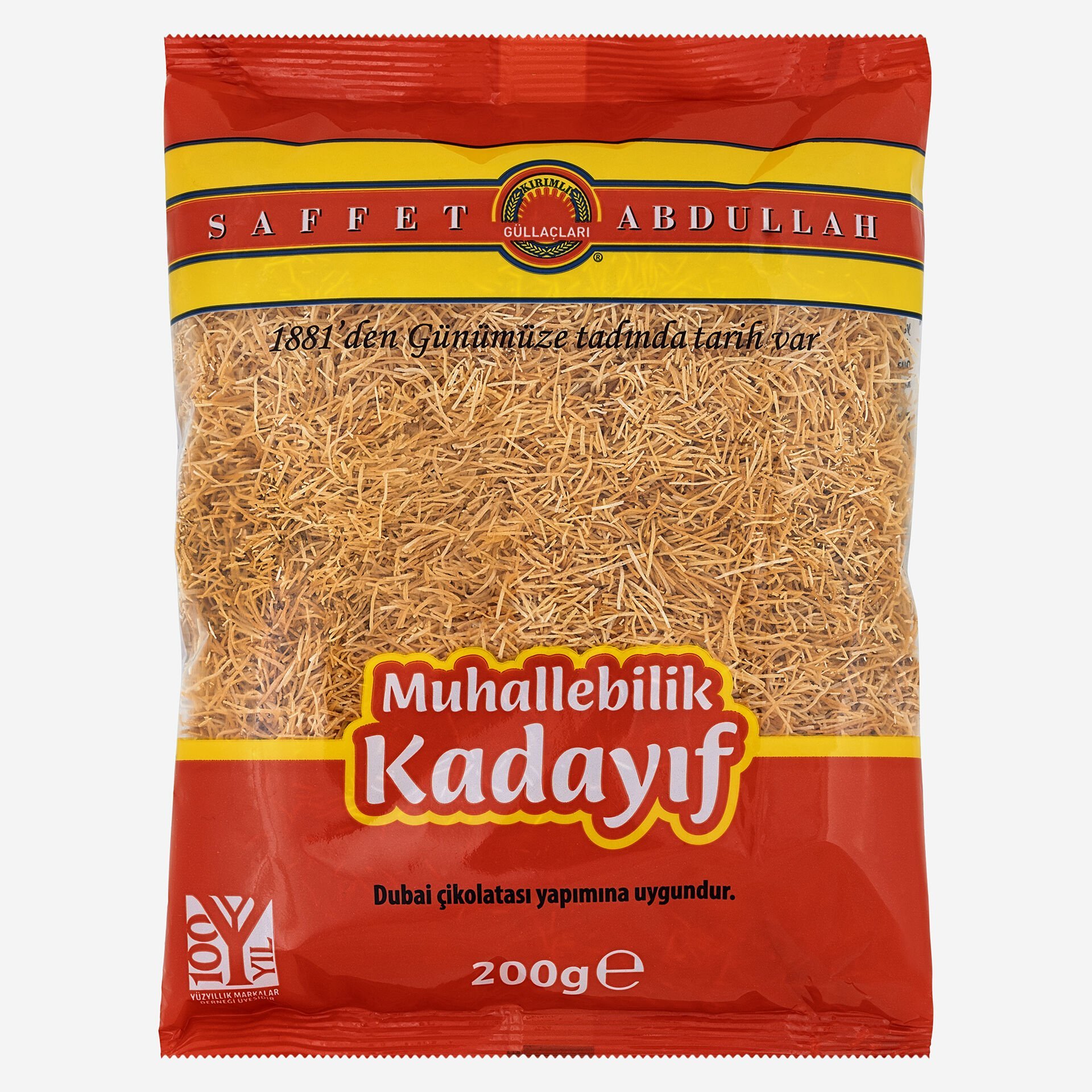 Dubai Çikolatası Çıtır Kadayıfı 200 gr 2'li Paket