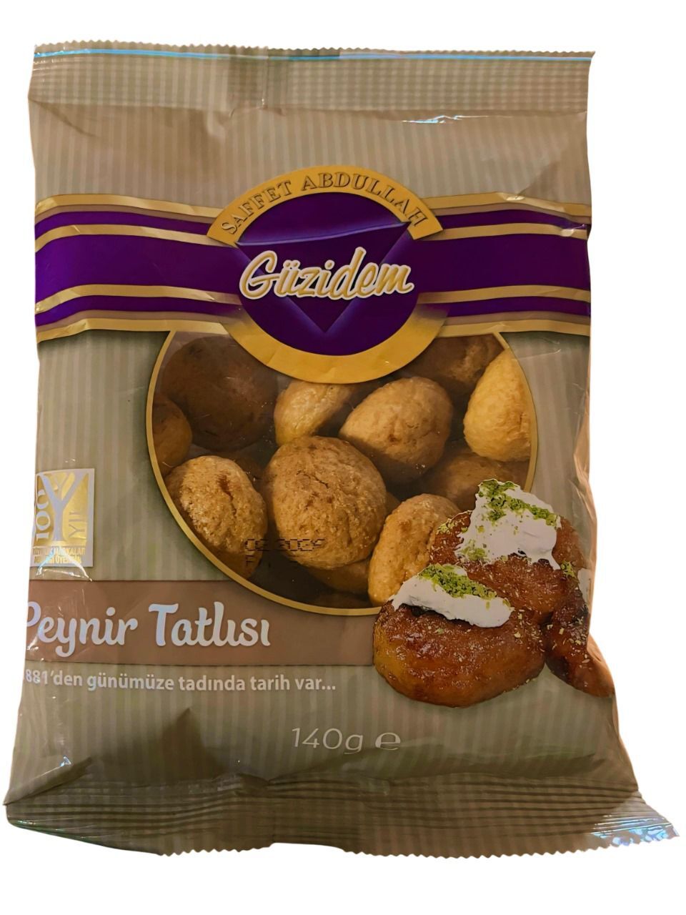 Saffet Abdullah Güzidem Peynir Tatlısı  140 gr X 2 Paket