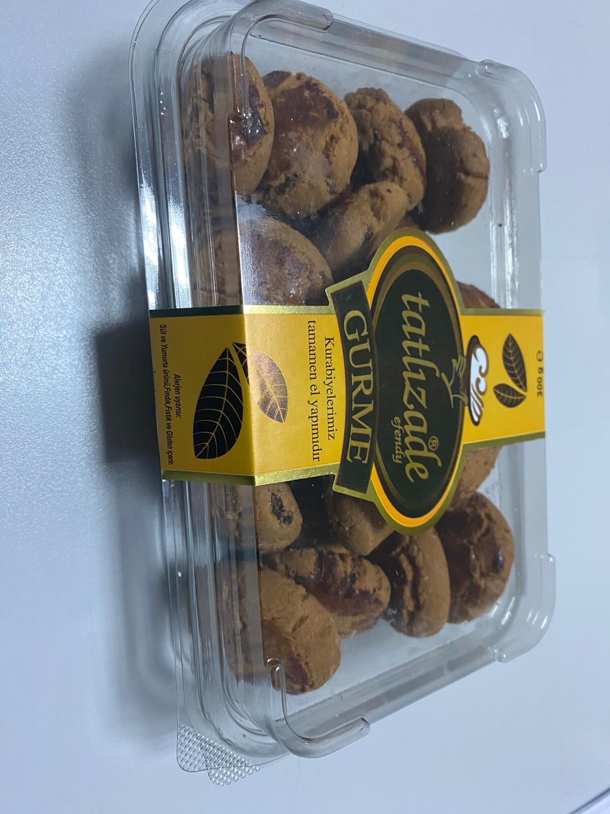 ÜZÜMLÜ ÇAY KURABİYESİ KURU PASTA TATLIZADE GURME 300 g
