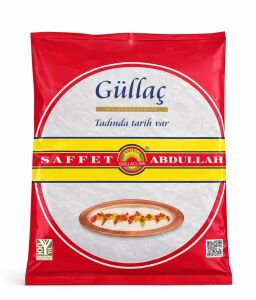 Saffet Abdullah Güllaç Poşet Ambalaj 400 Gr - 1 Koli (20 Paket)