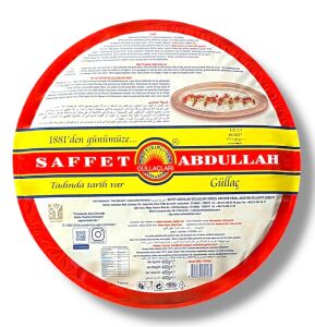 Saffet Abdullah Güllaç Tepsi Ambalaj 400 Gr - 1 Koli (15 Paket)