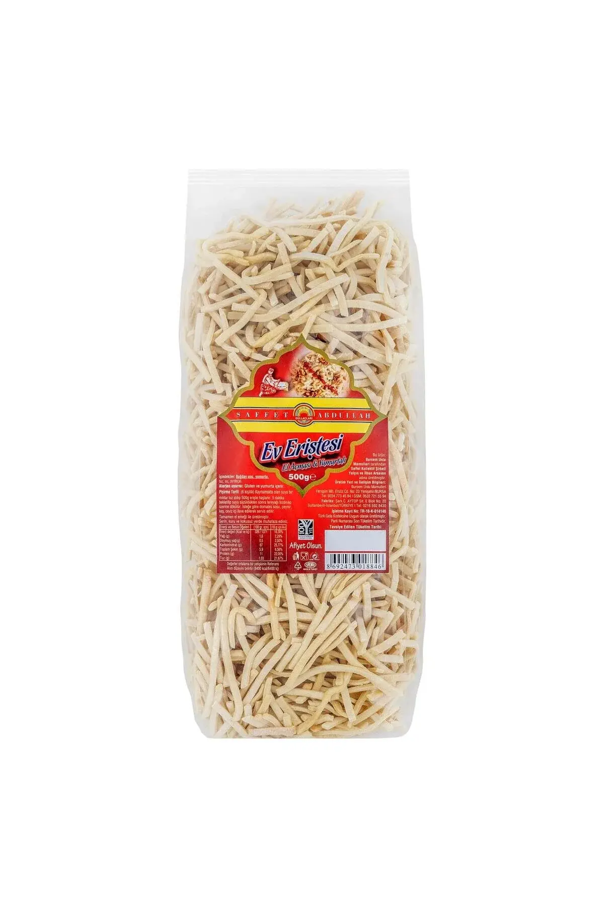 Saffet Abdullah Ev Eriştesi 500 gr