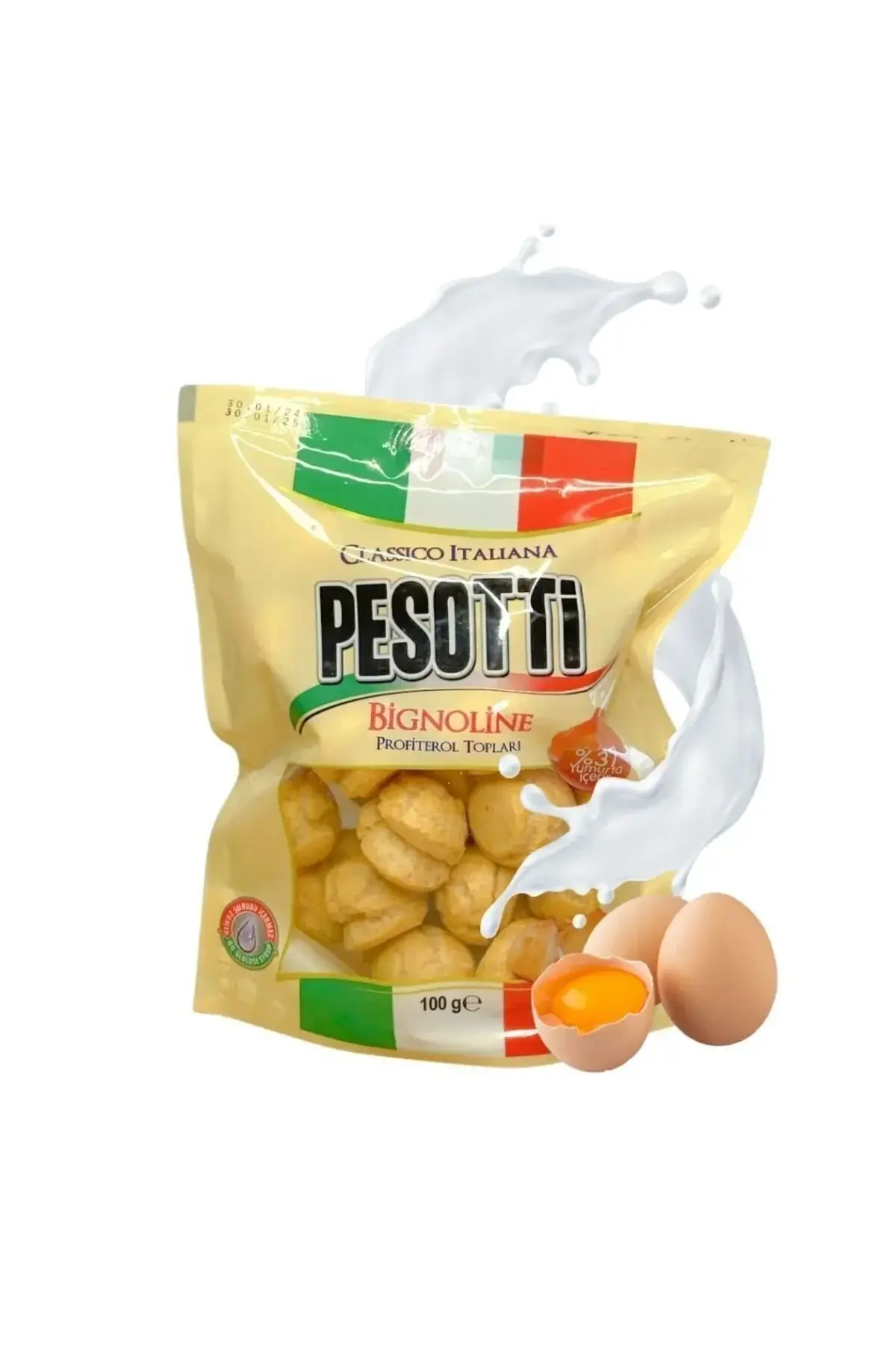 Pesotti Bignoline Profiterol Topları 100 gr