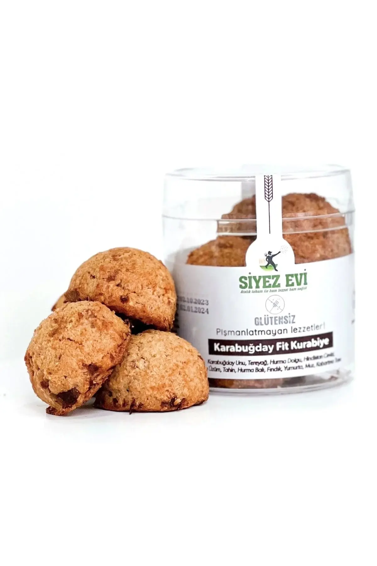 Siyez Evi Glutensiz Karabuğday Fit Kurabiye 140 Gr