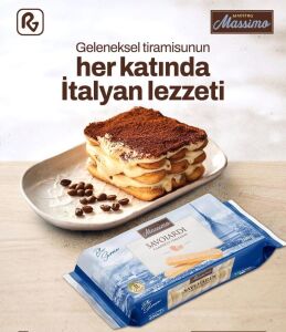 Massimo Savoiardi Kedi Dili Bisküvi 200 gr